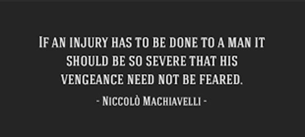 Machiavelli – Mexican Drug Cartels – AND, an Instant End to Violent Globalist Revolution in America