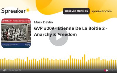 DJ Mark Devlin interview Etienne de la Boetie2 – Censored off YouTube