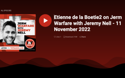 Interview: Etienne de la Boetie2 on Jerm Warfare with Jeremy Nell