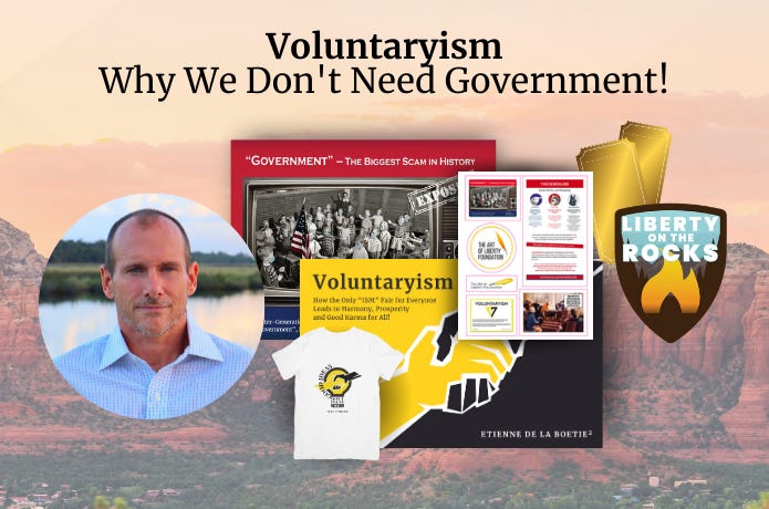 IndieGoGo for My New Book: Voluntaryism – Why We Don’t Really Need “Government”