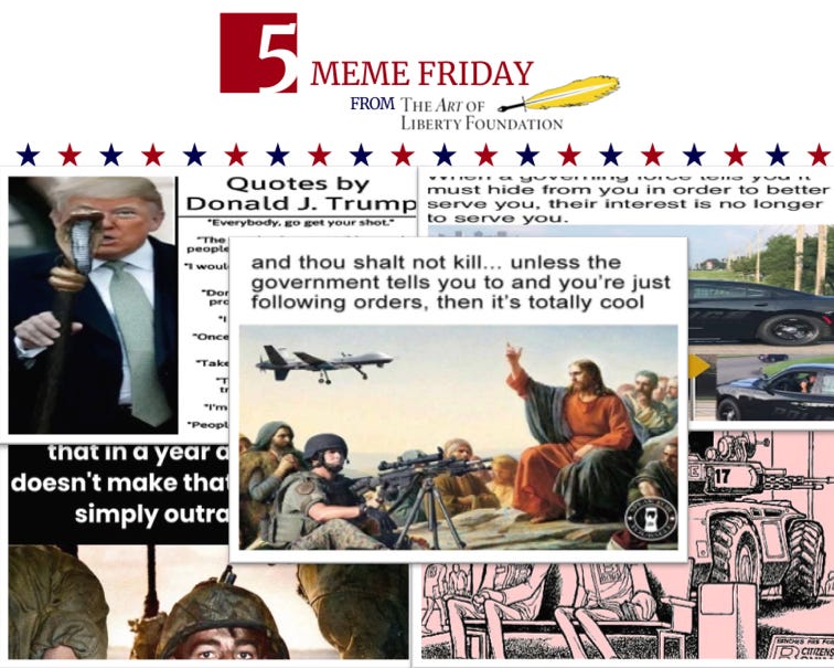 Fivememefri – Elon and Trump’s World Wide Wrestling Spat