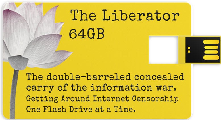The Liberator – Our UNCENSORABLE, Credit Card-Sized Flash Drive Exposing the Organized Crime “Government”