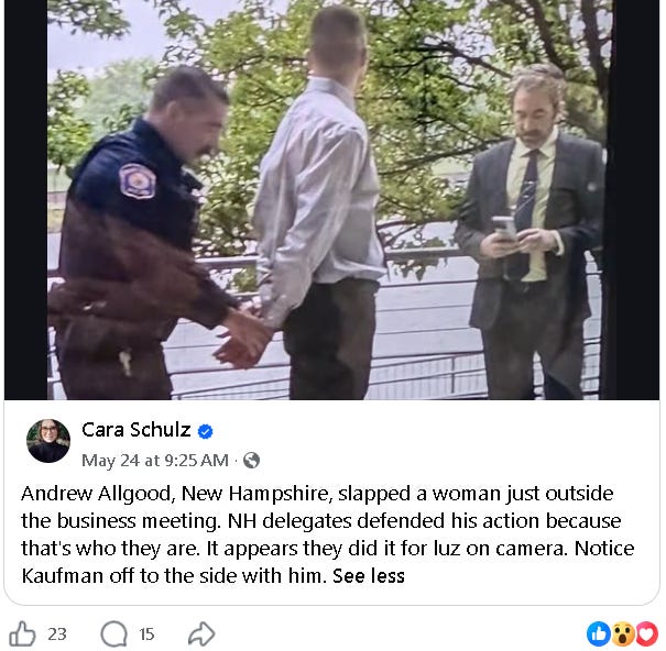 Suspected Fed and Agent Provocateur Jeremy Kauffman’s Divisive Antics at the Libertarian Party Convention